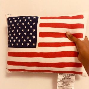 American flag pillow